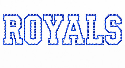 SCHOOL NAME RHINESTONES