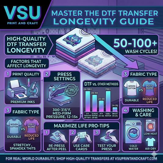 How Long Do DTF Transfers Last? Wash & Durability Testing Explained