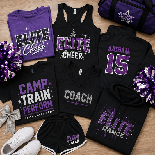 How to Create Custom Cheer & Dance Team Uniforms with DTF