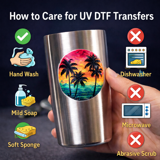 Master UV DTF Care Keep Custom Items Looking New