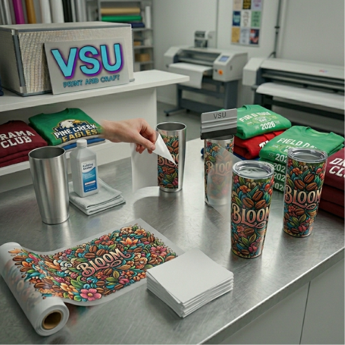 UV DTF Transfers on Tumblers: A Step-by-Step Application Guide