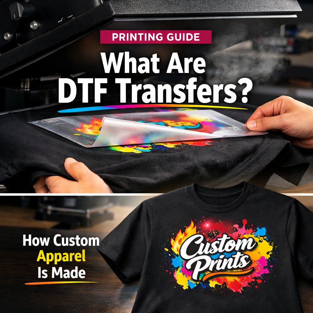 What Are DTF Transfers? A Guide to Custom Printing