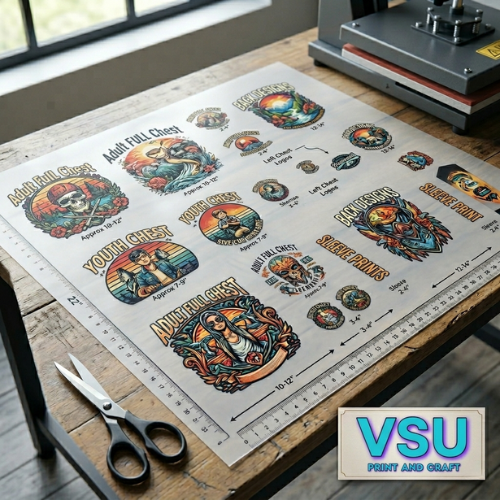 What Makes a Good Gangsheet Layout? Design Tips to Maximize Every Inch