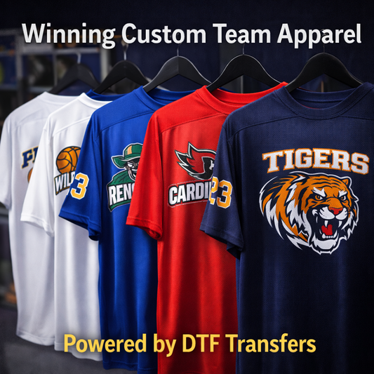Winning Custom Team Apparel with DTF Transfers