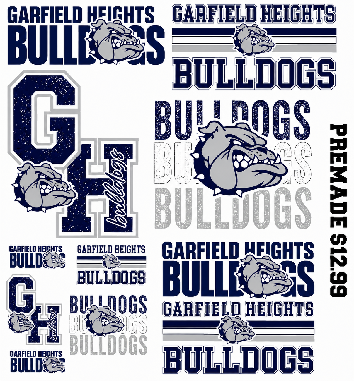 School Premade DTF Gangsheets