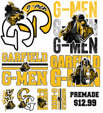 School Premade DTF Gangsheets
