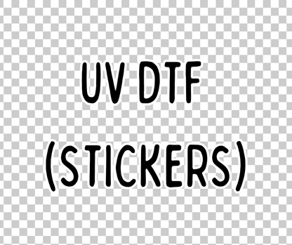Build your own -UV-DTF Gangsheet